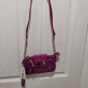 Nicole Fuchsia side bag